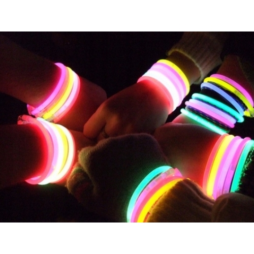 PATYCZKI FLUORESCENCYJNE ŚWIECĄCE BRANSOLETKI x 15