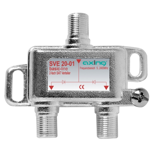 Rozgałęźnik TV/SAT - Axing 5-2400 Mhz SVE 20-01