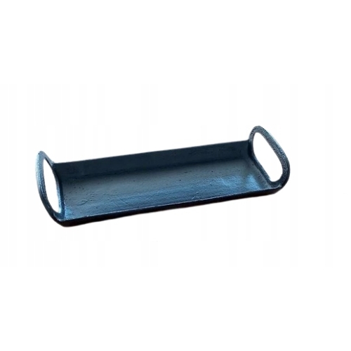 TACA OZDOBNA Z UCHWYTAMI DEKORACYJNA METAL 40x18cm
