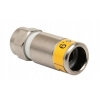 Cabelcon wtyk kompresyjny RG6 F-56-CX3 4.9 żółty