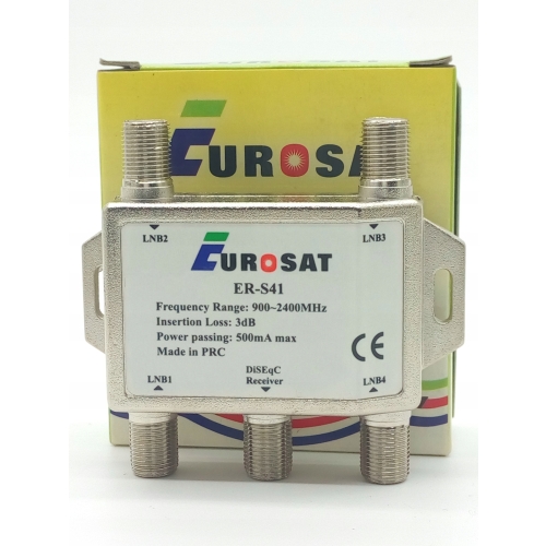 PRZEŁĄCZNIK DiSEqC 4X1 EUROSAT ER-S41