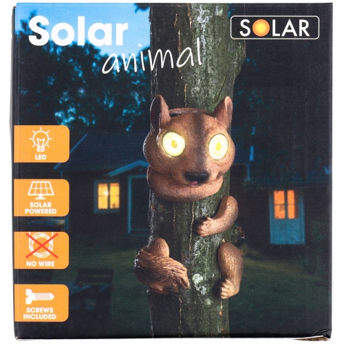 lampa solarna LED zasilana energią słoneczną