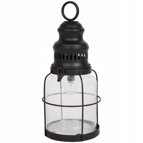 Lampa stołowa Industrialna Latarnia Morska LED Zło