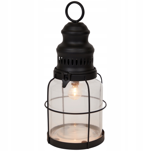Lampa stołowa Industrialna Latarnia Morska LED Zło