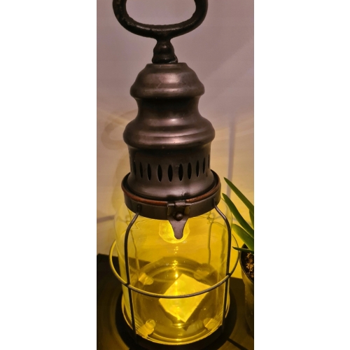 Lampa stołowa Industrialna Latarnia Morska LED Zło