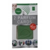 ZAWIESZKA KARTA PERFUMOWANA DO AUTA SZAFY ZAPACH zielony MOJITO LIME