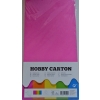 PAPIER kolorowy 40 szt hobby carton 27x13,5 kolory