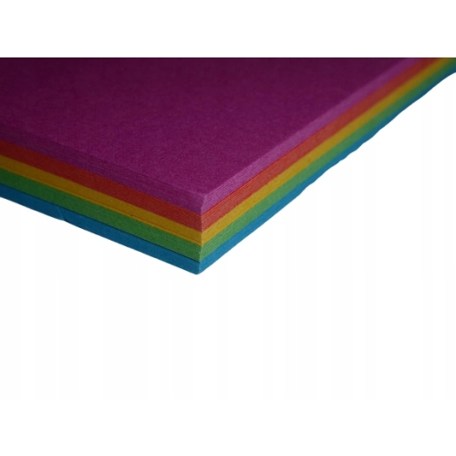 PAPIER kolorowy 40 szt hobby carton 27x13,5 kolory