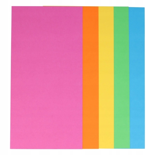 PAPIER kolorowy 40 szt hobby carton 27x13,5 kolory