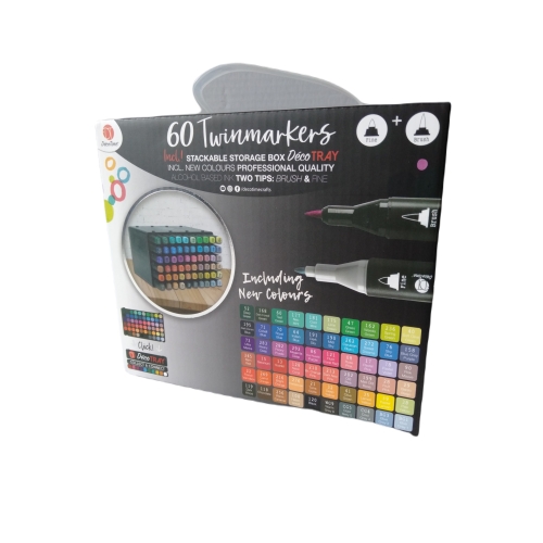 40 x TWIN MARKERY AKWARELOWE I ALKOHOLOWE 05-CG9