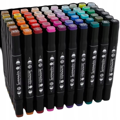 40 x TWIN MARKERY AKWARELOWE I ALKOHOLOWE 05-CG9