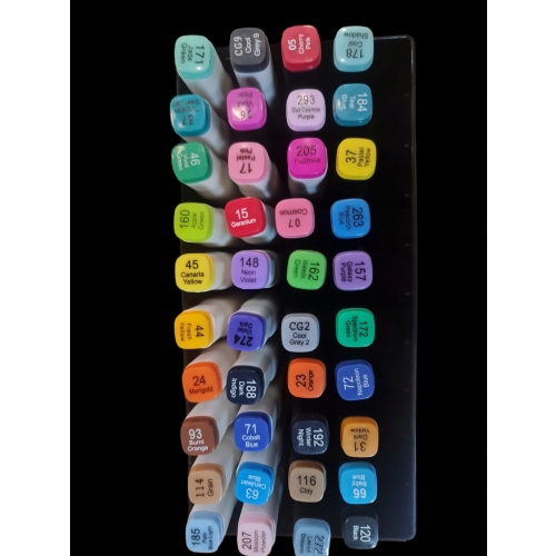 40 x TWIN MARKERY AKWARELOWE I ALKOHOLOWE 05-CG9