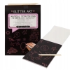 WYDRAPYWANKA magiczny zeszyt A5 blok + 2 pióra GLITTER PINK 40 kartek