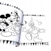 KOLOROWANKA DISNEY MICKEY FRIENDS MEGA COLOR Z NAKLEJKAMI DAISY PLUTO CHIP