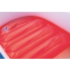 Łódka ponton materac z dachem AUTO różowe 98x66 cm