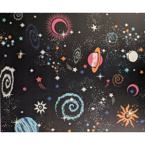 BLOK KREATYWNY Z MOTYWAMI ARKUSZE 30 X 30 GALAXY