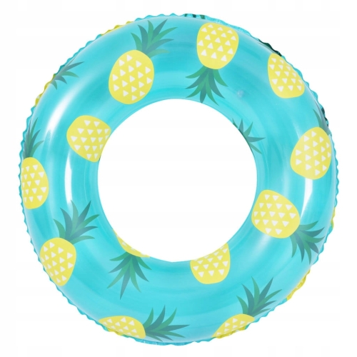 Kólko dmuchane do pływania 90 cm turkusowy ananas