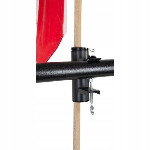 Uchwyt Parasola balkonowy Jumi czarny 5 x 16,5 cm