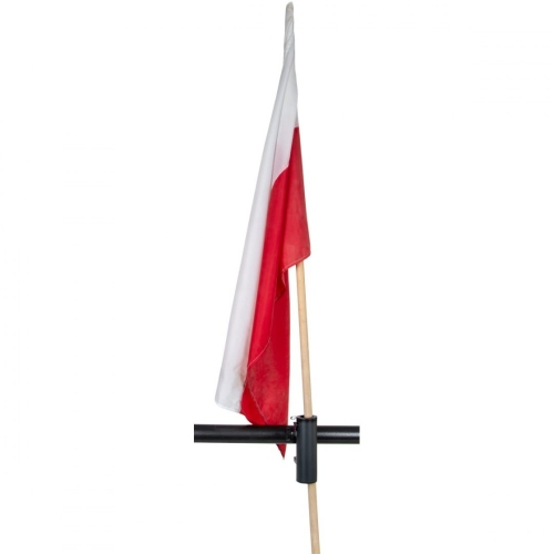 Uchwyt Parasola balkonowy Jumi czarny 5 x 16,5 cm
