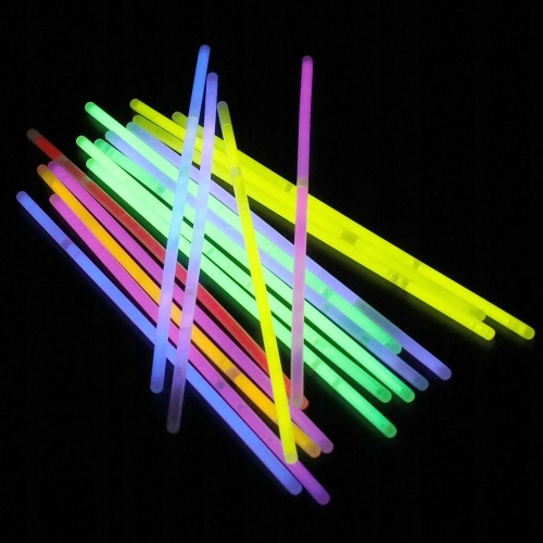Świecące pałeczki Grafix 15 szt fluorescencyjne 1