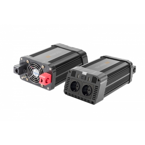 Profesjonalna Przetwornica TE16 1200W 2x VAC 230V / 2x USB 12v TECHNAXX