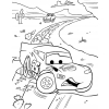 KOLOROWANKA DISNEY PIXAR CARS MEGA COLOR Z NAKLEJKAMI RUSTEZE HTB HICKS