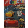 KOLOROWANKA DISNEY PIXAR CARS MEGA COLOR Z NAKLEJKAMI RUSTEZE HTB HICKS