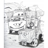 KOLOROWANKA DISNEY PIXAR CARS MEGA COLOR Z NAKLEJKAMI RUSTEZE HTB HICKS