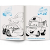 KOLOROWANKA DISNEY PIXAR CARS MEGA COLOR Z NAKLEJKAMI RUSTEZE HTB HICKS