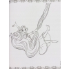 KOLOROWANKA DISNEY MEGA COLOR Z NAKLEJKAMI PINOKIO ZAKOCHANY KUNDEL DUMBO