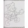 KOLOROWANKA DISNEY MEGA COLOR Z NAKLEJKAMI PINOKIO ZAKOCHANY KUNDEL DUMBO