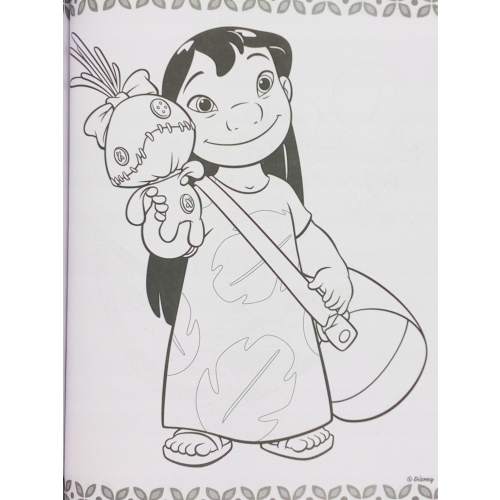 KOLOROWANKA DISNEY MEGA COLOR Z NAKLEJKAMI PINOKIO ZAKOCHANY KUNDEL DUMBO