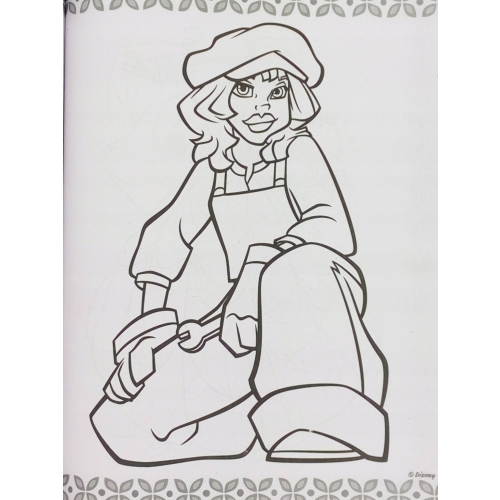KOLOROWANKA DISNEY MEGA COLOR Z NAKLEJKAMI PINOKIO ZAKOCHANY KUNDEL DUMBO