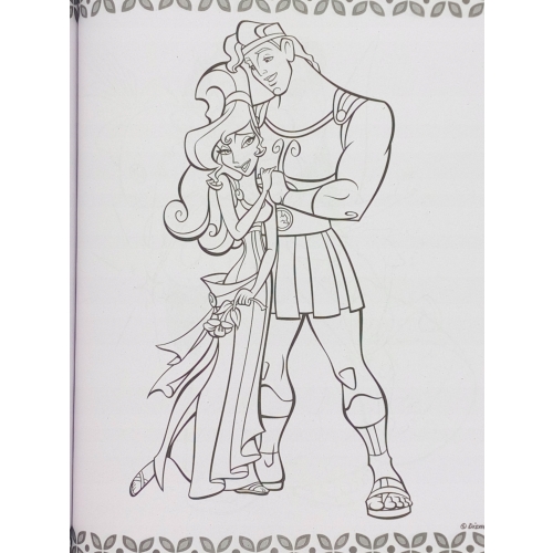 KOLOROWANKA DISNEY MEGA COLOR Z NAKLEJKAMI PINOKIO ZAKOCHANY KUNDEL DUMBO