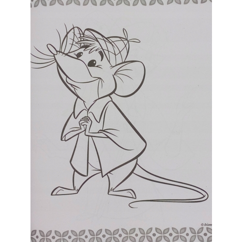KOLOROWANKA DISNEY MEGA COLOR Z NAKLEJKAMI PINOKIO ZAKOCHANY KUNDEL DUMBO