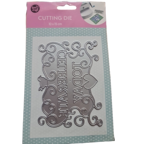 Wykrojniki szablony do scrapbookingu tabliczka