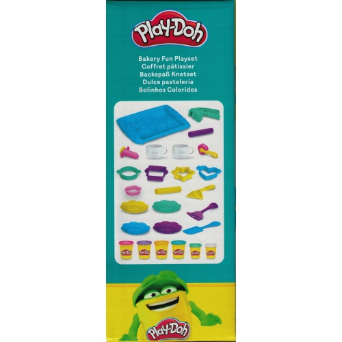 PLAY-DOH CUKIERNIA CIASTOLINA ZESTAW 26 SZT F8118 6 TUBEK MIX NA PREZENT