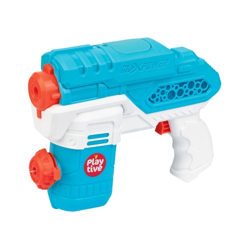 ELEKTRYCZNY PISTOLET NA WODĘ 240ml zasięg 6m efekty LED PLAYTIVE 3+ ORANGE