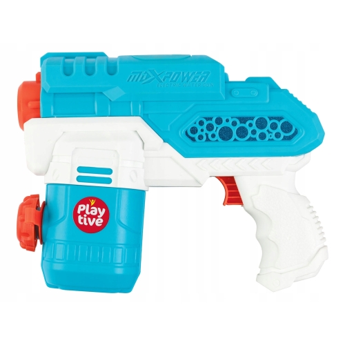 ELEKTRYCZNY PISTOLET NA WODĘ 240ml zasięg 6m efekty LED PLAYTIVE 3+ ORANGE