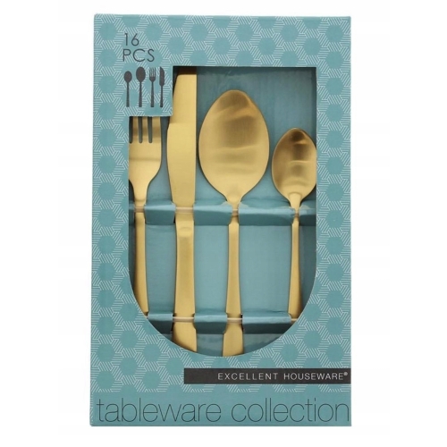 ŁYŻECZKA CZARNA DO KAWY I CIAST SZTUĆCE KOLEKCJA Excellent Houseware 1 szt