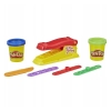 PLAY DOH CIASTOLINA MINI FABRYKA UŚMIECHU HASBRO ZESTAW FUN FAKTORY 2 TUBKI