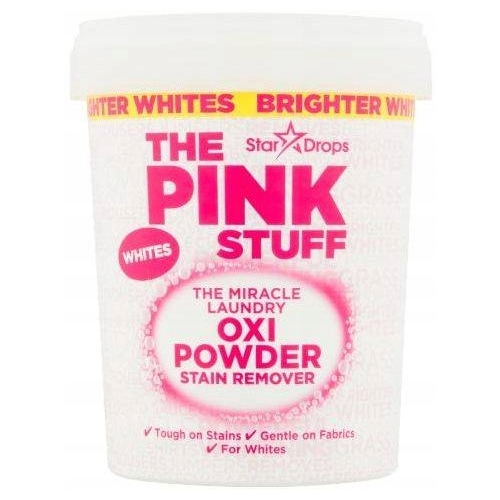 THE PINK STUFF Odplamiacz w proszku do białych prań 1kg łagodny dla tkaniny
