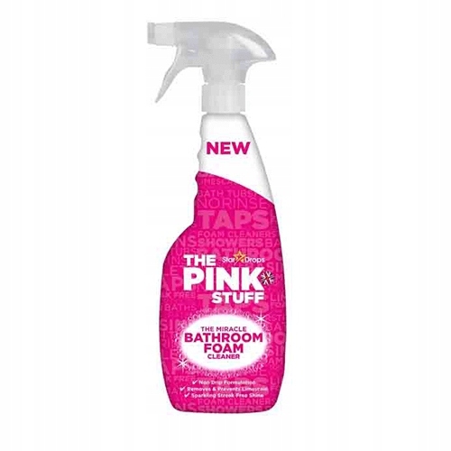 THE PINK STUFF Pianka do czyszczenia łazienki 0,75L BATHROOM FOAM uniwersal