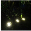 Naziemna Lampa solarna Solar srebrny 12 x 3,2cm