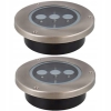 Naziemna Lampa solarna Solar srebrny 12 x 3,2cm