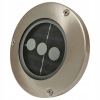 Naziemna Lampa solarna Solar srebrny 12 x 3,2cm