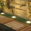 Naziemna Lampa solarna Solar srebrny 12 x 3,2cm