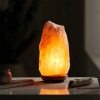 Lampa Solna BRYŁA SÓL HIMALAJSKA jonizator USB DELUXA Wysokość 12x8 cm