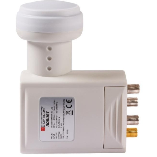 Konwerter QUAD Unicable Opticum ROBUST 3SCR 4UB 3 LEGACY LTE 4K KON0082
