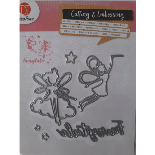 Wykrojniki szablony do scrapbookingu wróżki